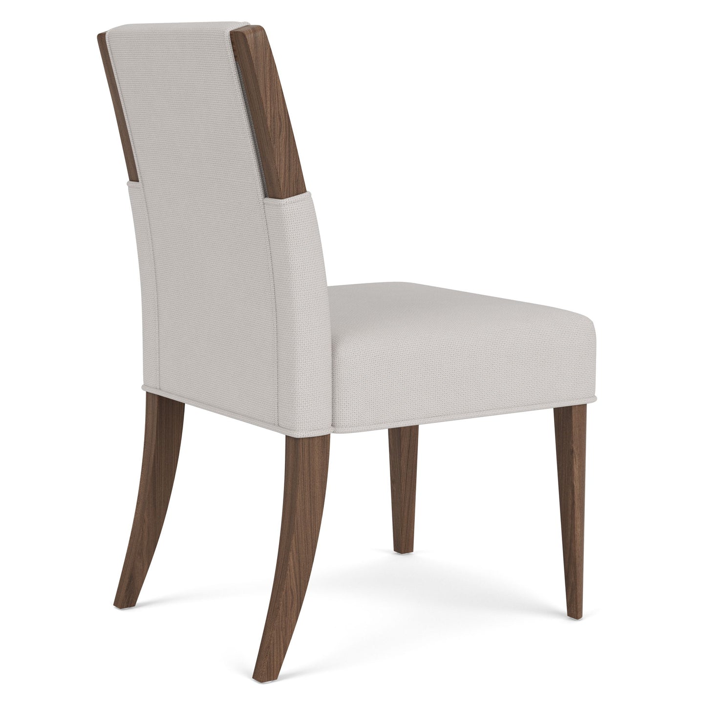 Delia - Upholstered Side Chair (Set of 2) - Nouveau Walnut / Beige