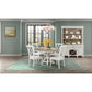 Myra - Round Dining Table - Paperwhite