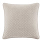 Anna - Diamond Quilted Euro Sham - Light Tan