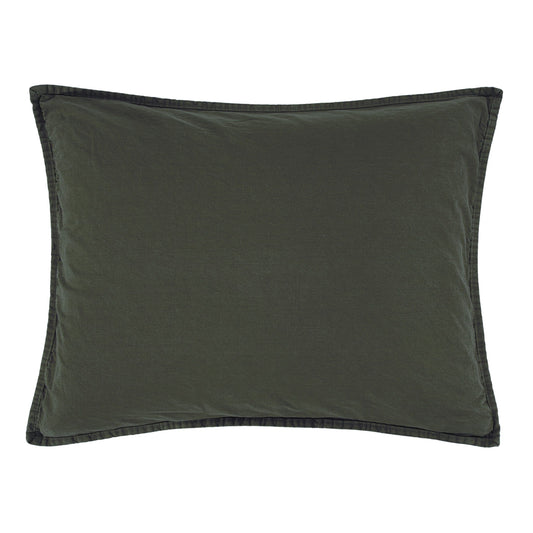 Cotton Canvas - 21" x 27" Stonewashed Pillow Sham - Duffle Bag