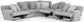 Abraxas - 6 Piece Reclining Sectional