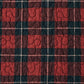 Woodland Plaid - King Reversible Quilt Set (Set of 3) - Red / Navy