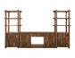 Balam - Pier With 2 Door And 3 Shelf - Light Brown