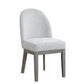 Essence - Upholstered Curved Back Chair (Set of 2)