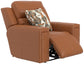 Arezzo - Power Headrest Power Lay Flat Recliner With Zero Gravity/Extended Ottoman
