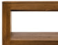 Balam - 2 Shelf Sofa Table - Brown