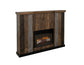 Loft - Matel Fireplace - Dark Gray