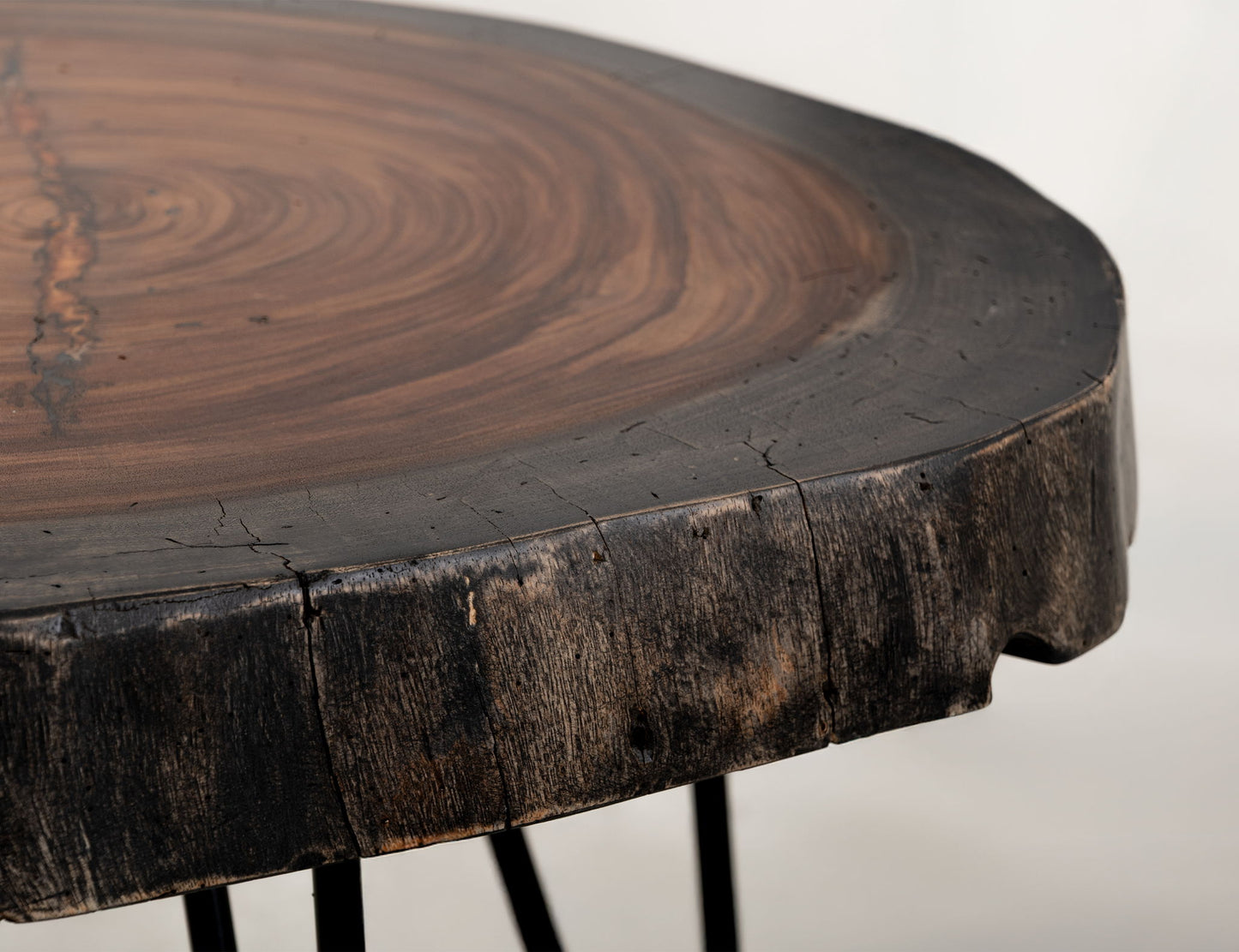 Parota - End Table - Dark Brown