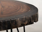 Parota - End Table - Dark Brown
