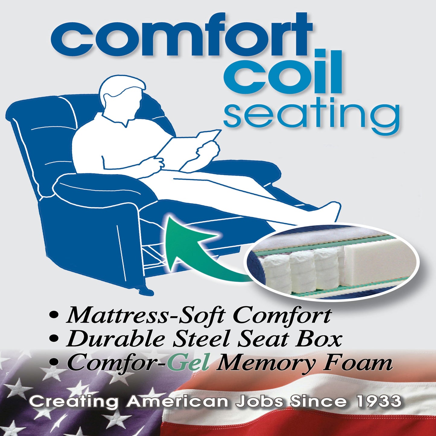 Chappy - Lay Flat Reclining Sofa
