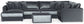 Remington - Modular Sofa And Cocktail Ottoman - Slate