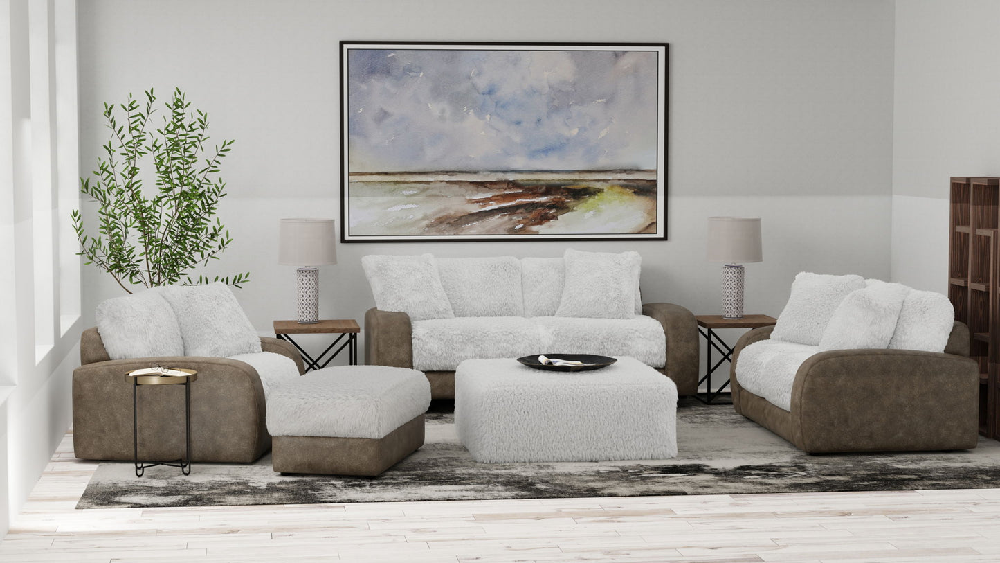 Snowball - Sofa - Taupe / Natural