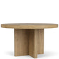 Davie - Round Dining Table - Brown