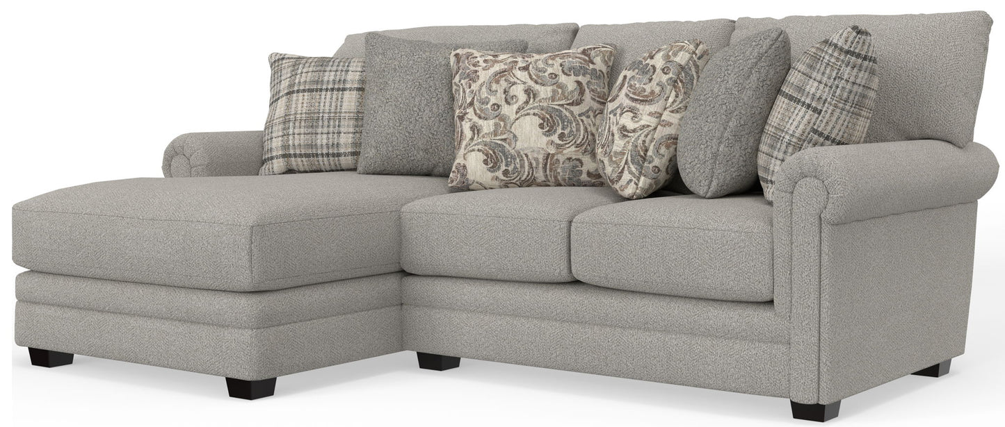 Livingston - Sectional With Comfort Coil Seating And Accent Pillows Included
