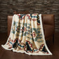 Campfire - Spirit Valley Campfire Sherpa Throw - Multi Color