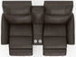 Fredda - Power Recliner Console Loveseat