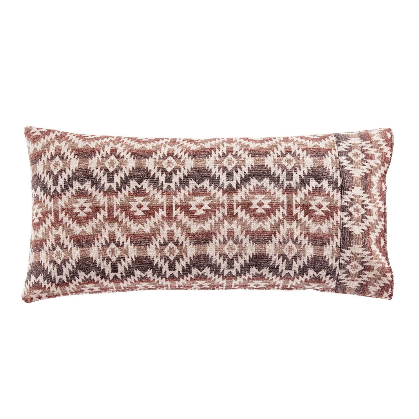 Mesa - Wool Blend Self Cuff Pillowcase - Multi Color