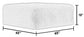 Bankside - Fabric Cocktail Ottoman - Gray