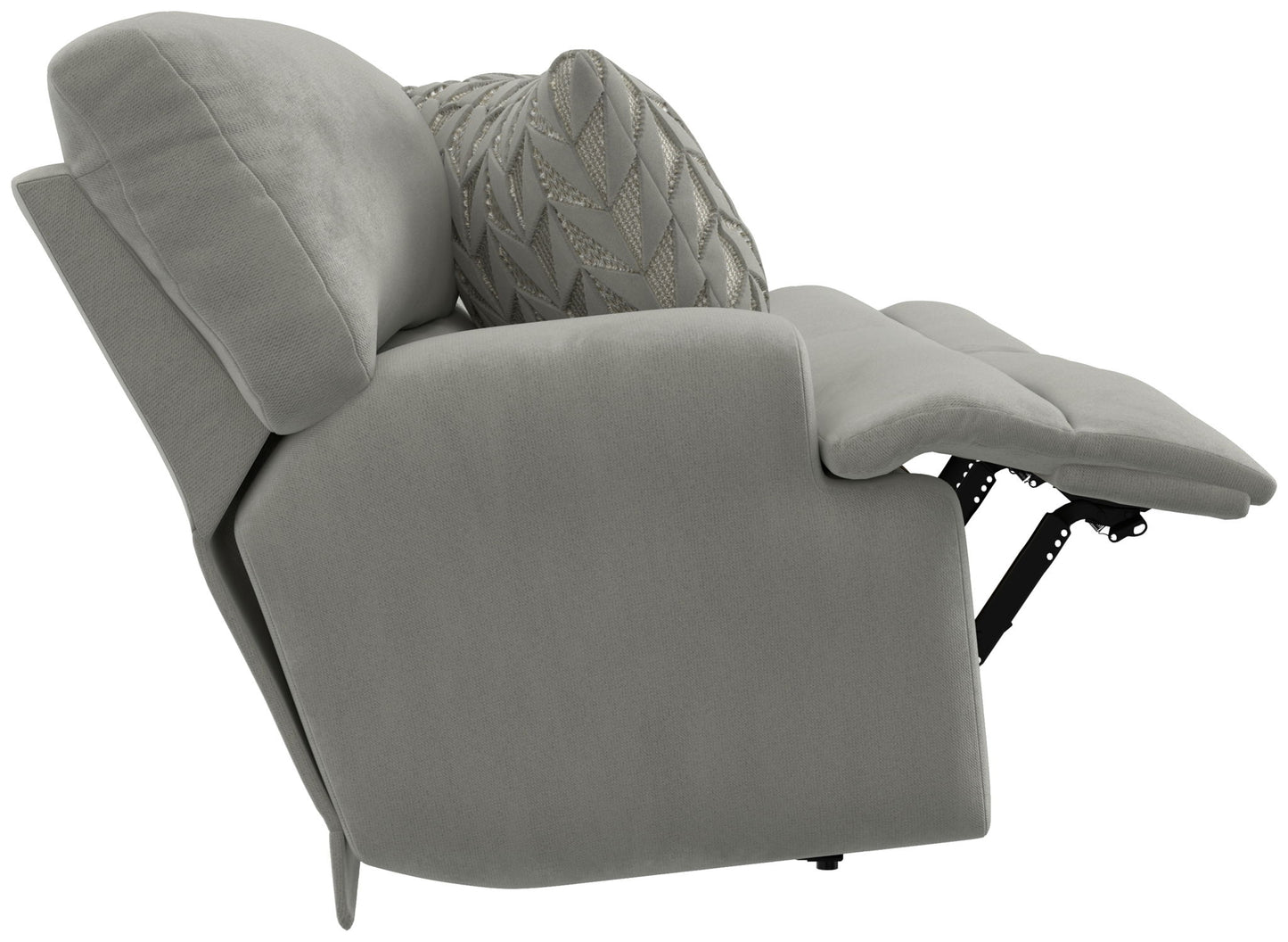 Renaldo - Power Sofa With Zero Gravity Recline - Stone