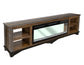 Loft - Electric Fireplace - Dark Brown