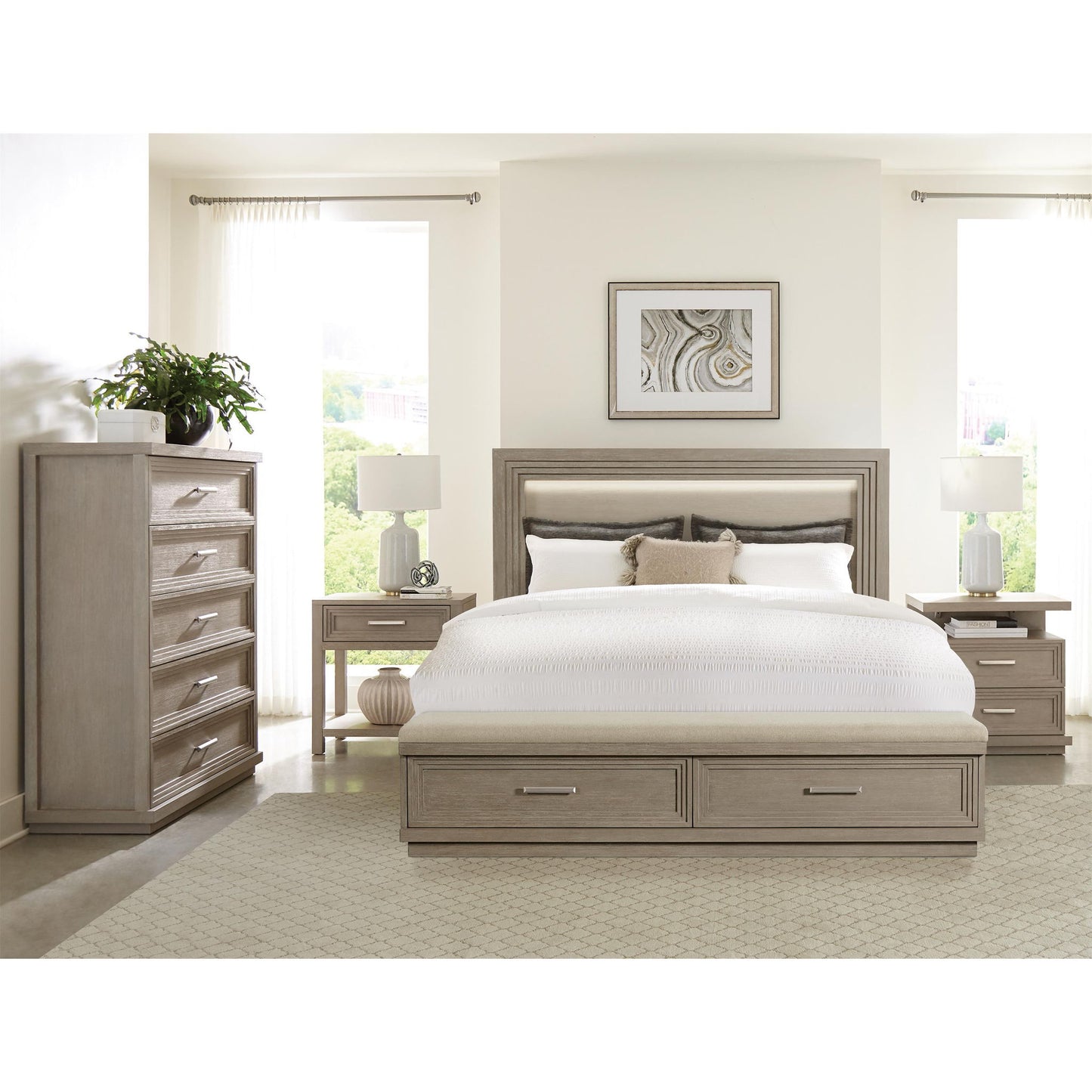 Cascade - Storage Bed With Light