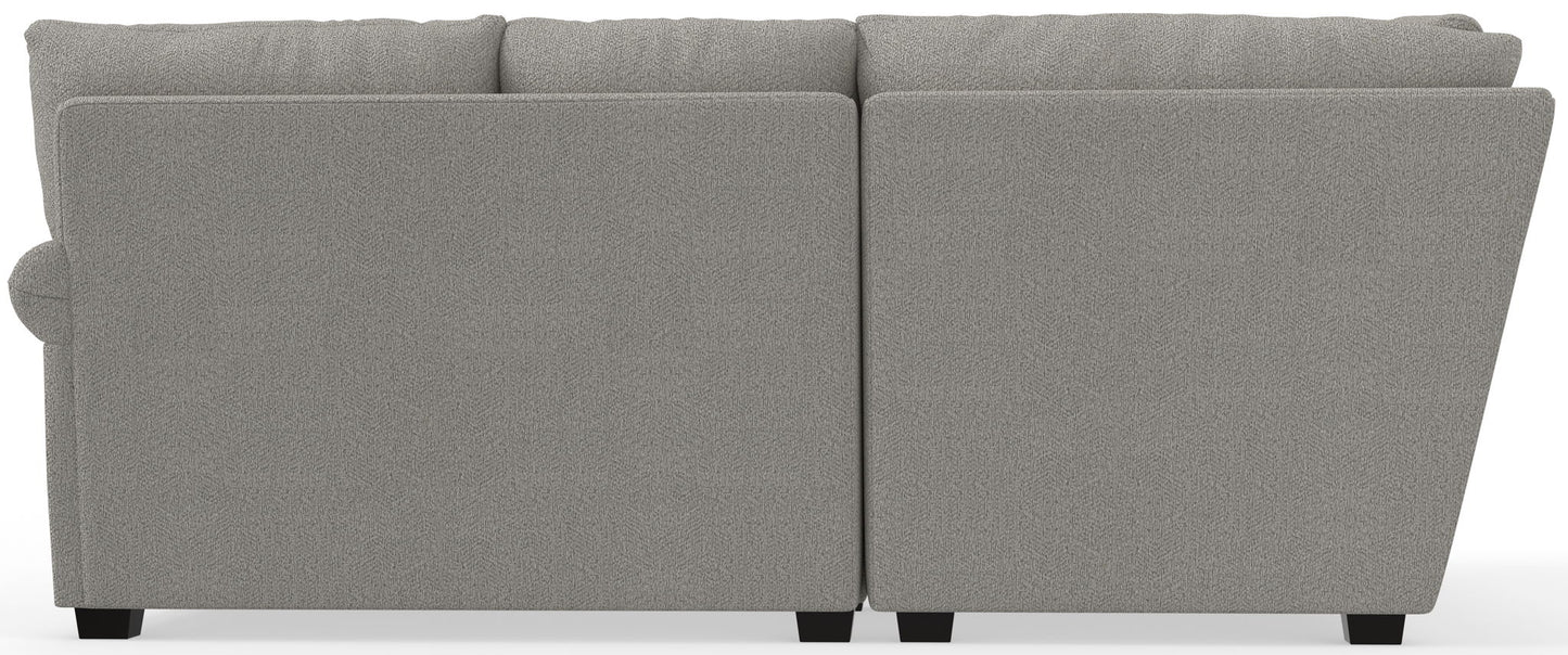 Livingston - Sectional With Comfort Coil Seating, 40" Cocktail Ottoman And Accent Pillows Included
