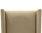 Silver - 39.5'' Upholstered Chair (Set of 2) - Ivory / Brown