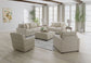 Hyde Park - Fabric Swivel Chair - Beige
