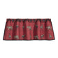 Woodland Plaid - Quilted Valance - Red / Navy