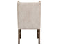 Silver - Upholstered Chair (Set of 2) - Ivory / Dark Brown