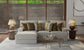 Tori - Sectional With Comfort Coil Seating And Accent Pillows Included