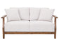 Forest - Loveseat - Brown / Beige