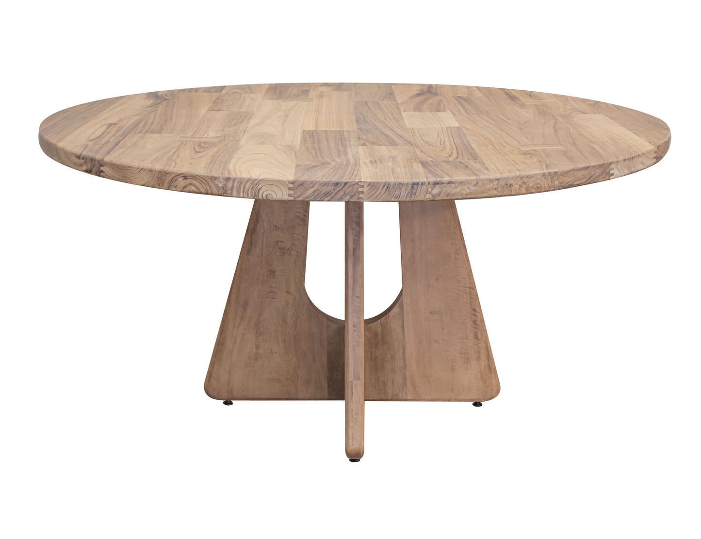 Parota - Round Table - Light Brown