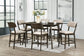 Rex - 60" Counter Height Table Set