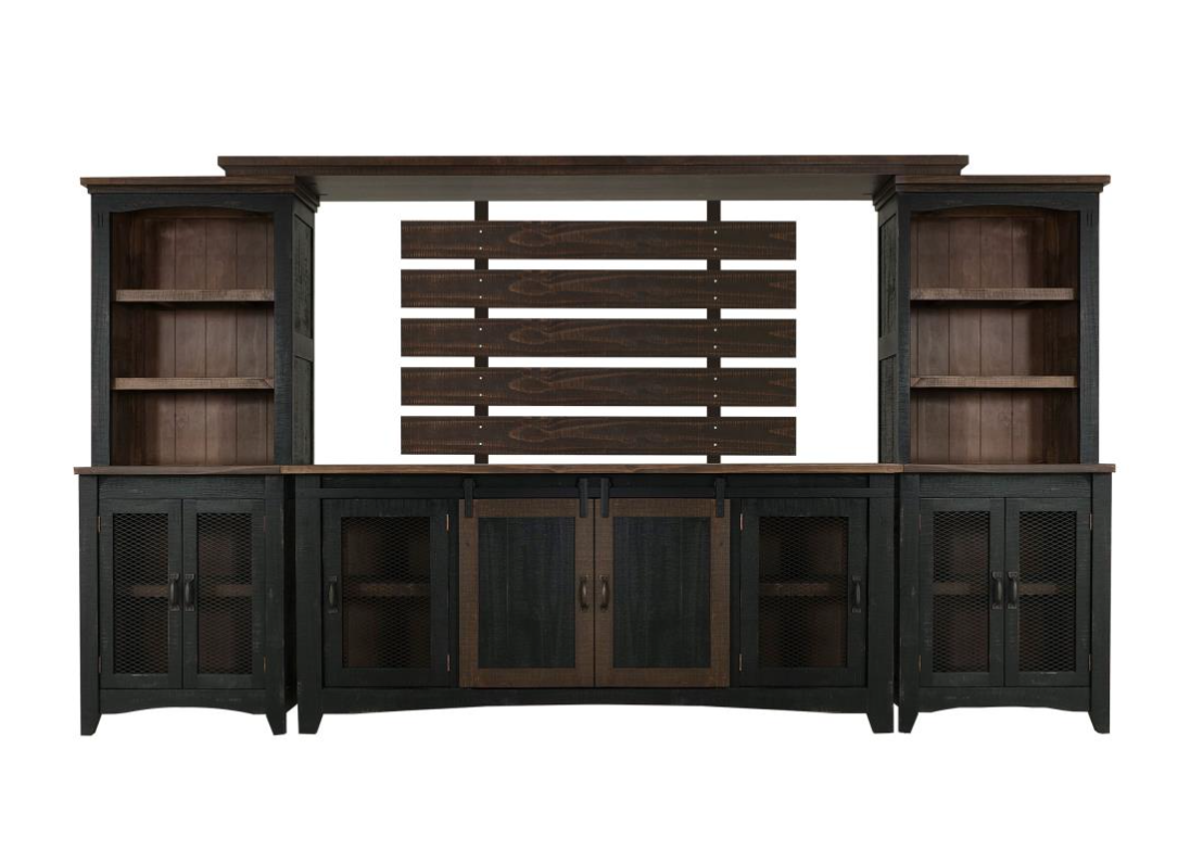 Pueblo Wall Entertainment Center by IFD