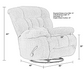 Catnapper Daly Recliner