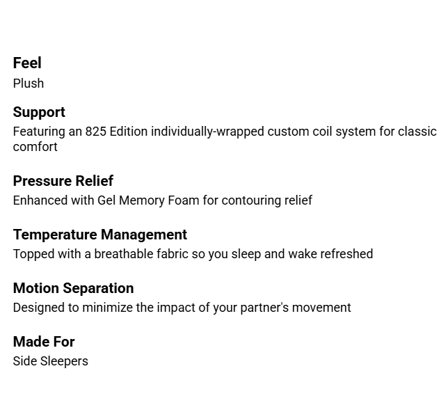 Serta Plush Mattress