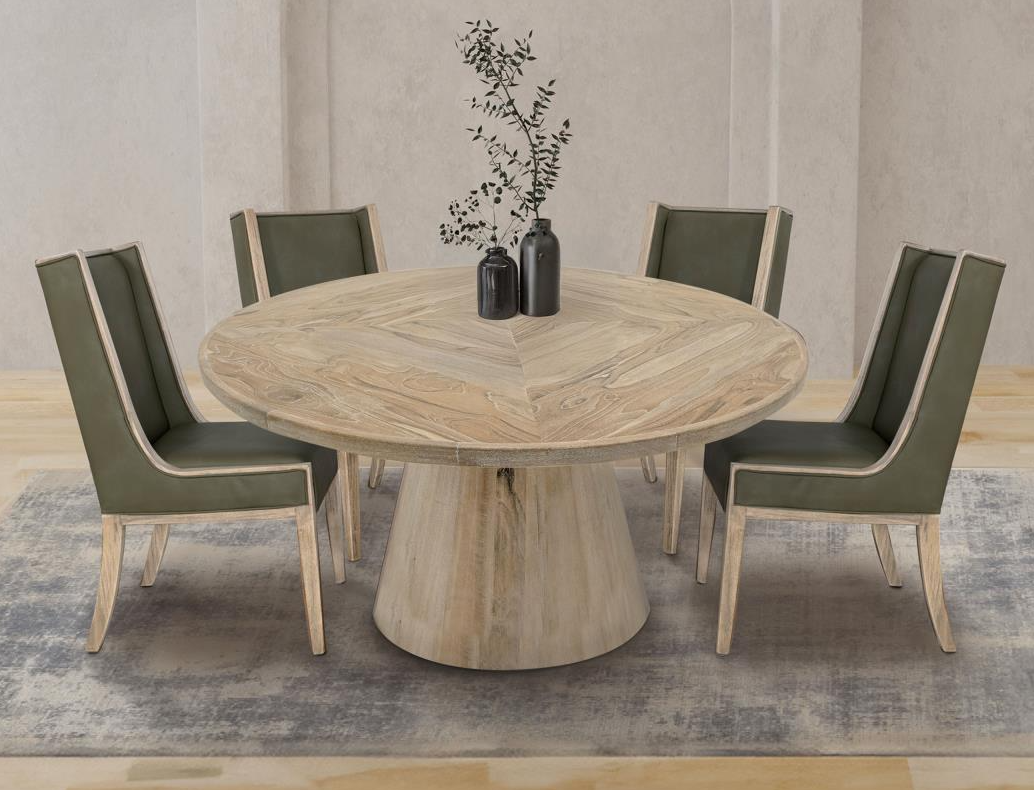 IFD4321 White Balam Dining Table