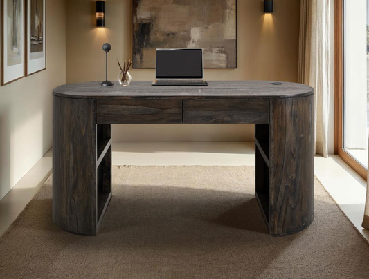 White, Black, Natural Balam Home Office Group