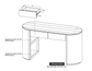White, Black, Natural Balam Home Office Group