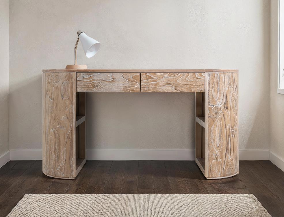 White, Black, Natural Balam Home Office Group