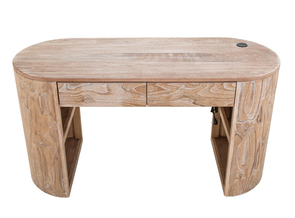 White, Black, Natural Balam Home Office Group