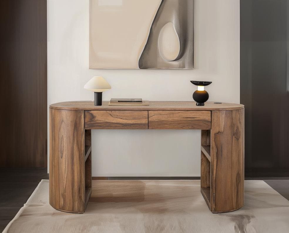 White, Black, Natural Balam Home Office Group