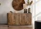 IFD Balam 4 Door Console Cabinet 3 Color Options