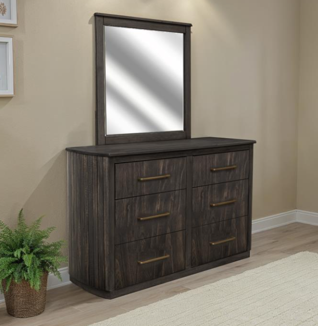 Dark Mezquite Bedroom Group by IFD