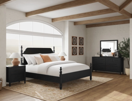 Calhoun Ebony Bedroom Group by Riverside