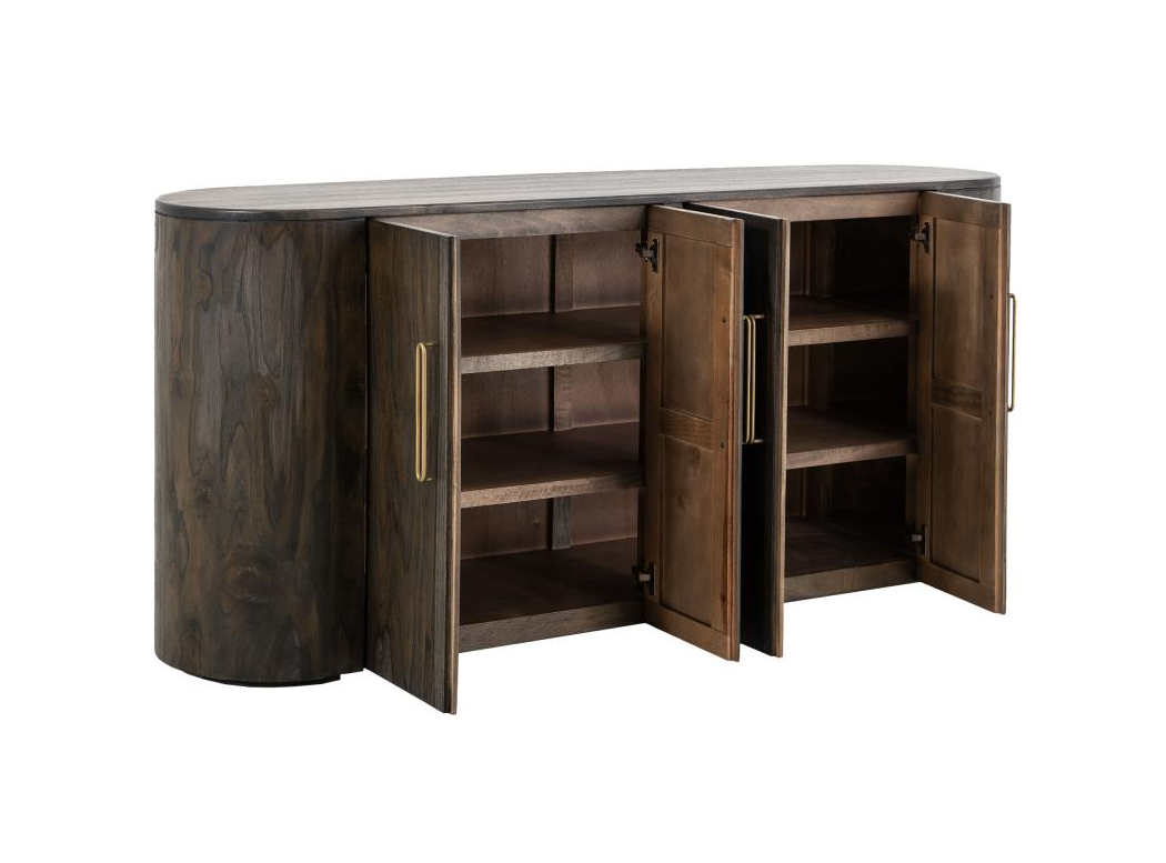 IFD Balam 4 Door Console Cabinet 3 Color Options
