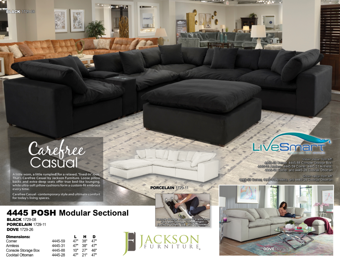 Catnapper/Jackson Posh Sectional