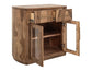 Balam - Server With 2 Drawer & 2 Glass Door - Light Brown