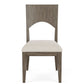Sariel - Upholstered Side Chair (Set of 2) - Dark Brown